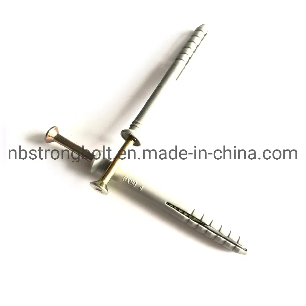 Nylon Screw Hammer Drive Fixing Anchor